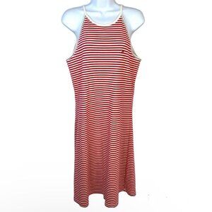 Tommy Hilfiger 90s Y2K Striped Racerback Tank dress
